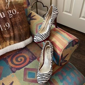 Midnight Velvet heels